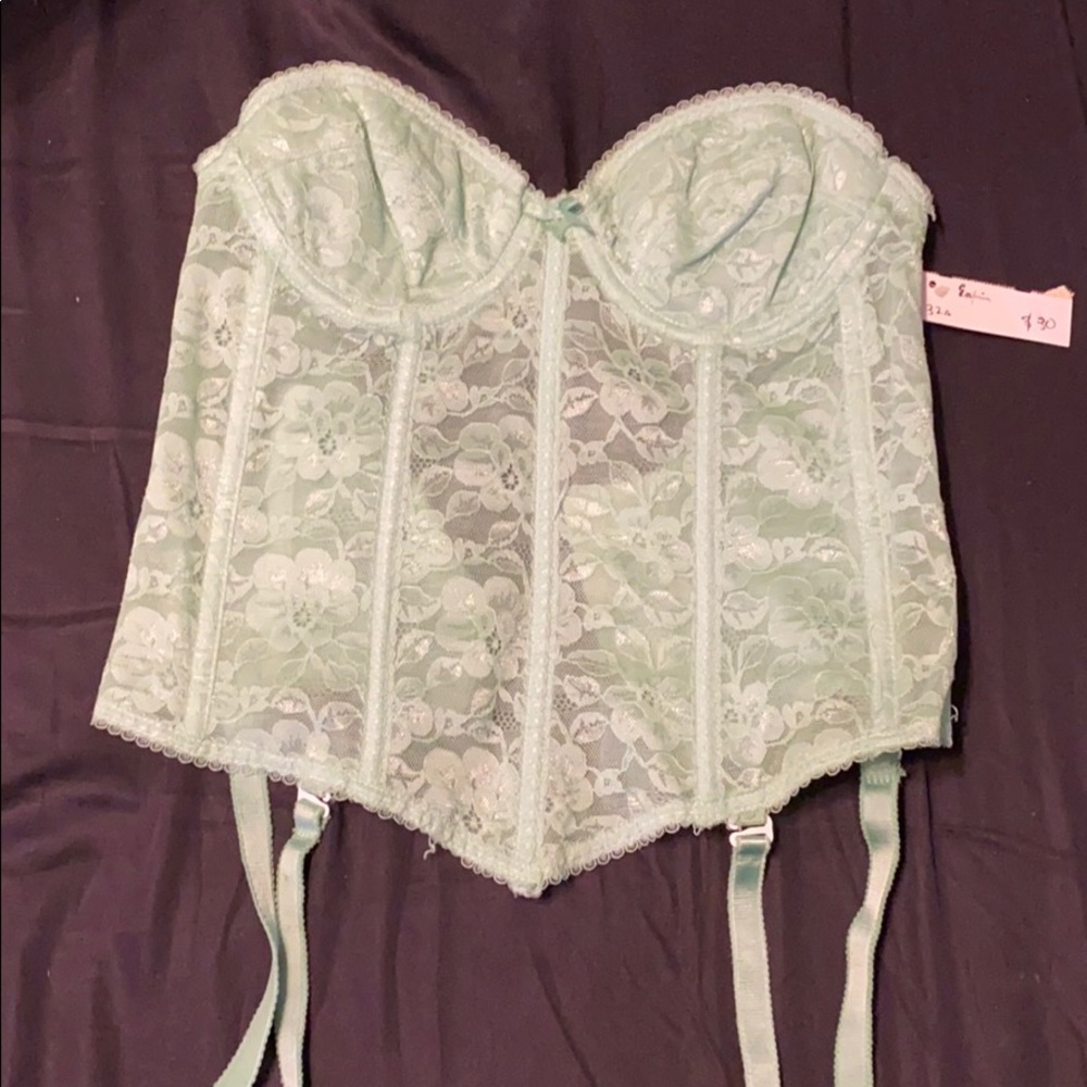 Vintage Bustier and panty girdle set